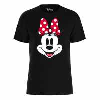 Disney 100 Minnie Mouse Face T-Shirt  Дамски стоки с герои