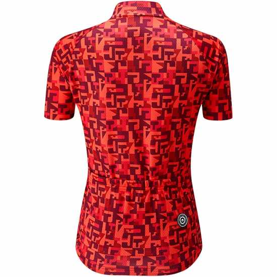 Ladies Club Jersey Pattern,  Hot Coral  Облекло за колоездене