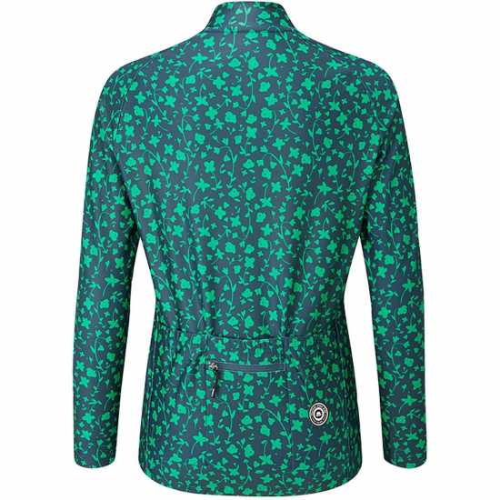 Ladies Rosa Ls Thermal Jersey Pattern,  Peppermint