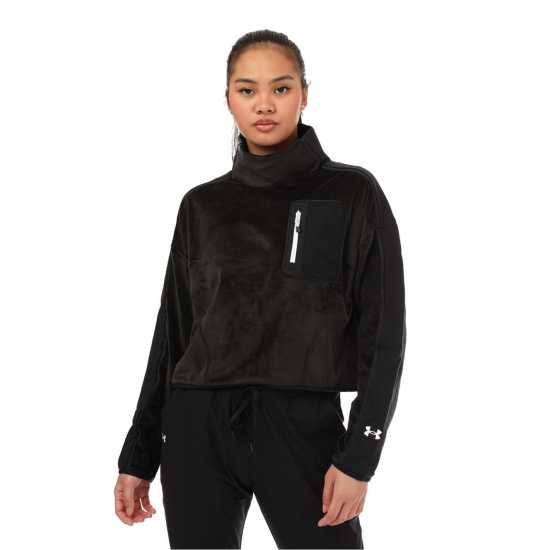 Under Armour Journey Fleece Mock Neck Top  