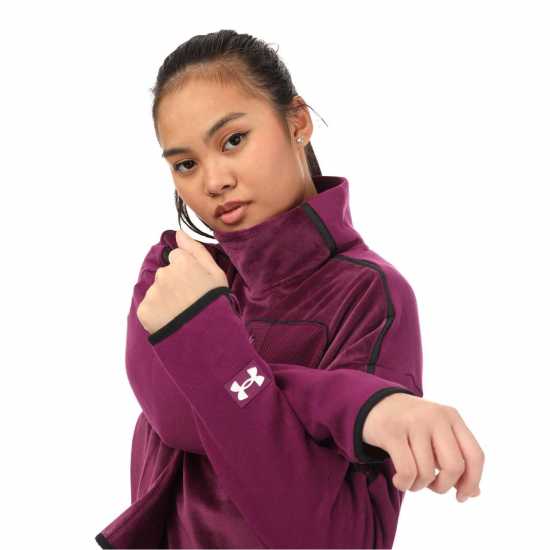 Under Armour Journey Fleece Mock Neck Top  