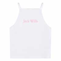 Jack Wills Cami Vests In99 Bright White Детски потници