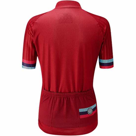 Ladies Club Jersey Stripe,  Devon Red  Облекло за колоездене