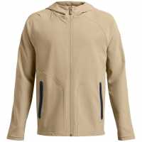 Under Armour Kids' Unstoppable 1/4 Zip Fleece Кафяво 