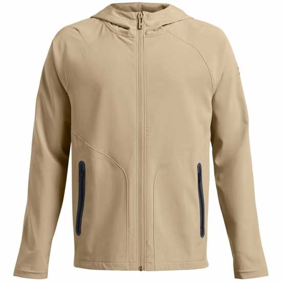 Under Armour Kids' Unstoppable 1/4 Zip Fleece Кафяво 