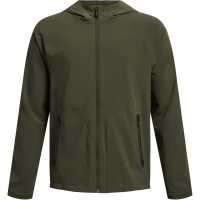 Under Armour Полар Момчета Armour Ua B Unstoppable Full Zip Fleece Boys Green Детски полар