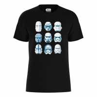 Star Wars Stormtrooper 3X3 T-Shirt Black Дамски стоки с герои