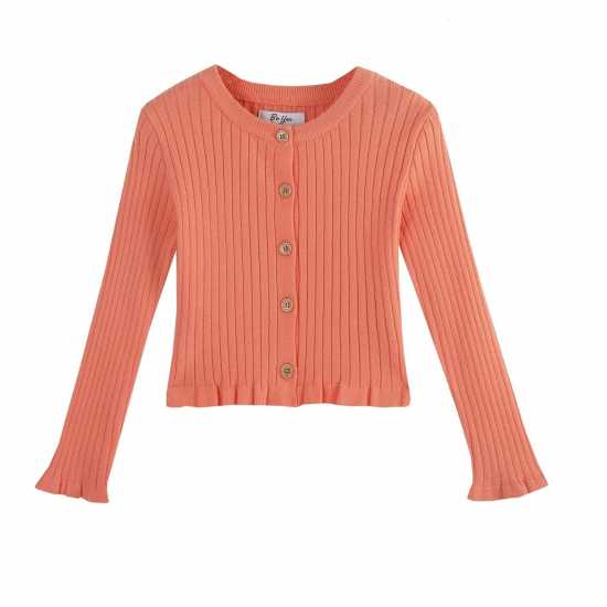Плетена Жилетка Be You Studio Ribbed Coral Cardigan Плетена Жилетка Be You Studio Ribbed Coral Cardigan
