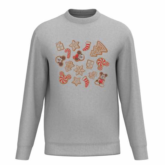 Disney Mickey And Minnie Gingerbread Sweater  - Мъжко облекло за едри хора