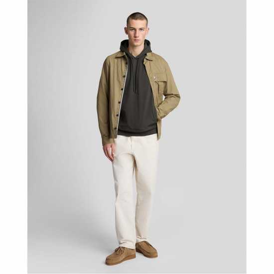 Lyle And Scott Softshell Hybrid Pullover Hoodie  