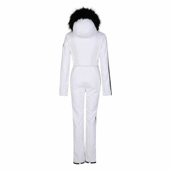 Dare2B Dare 2B Julien Macdonald Supremacy Waterproof Snow Suit White Дамски грейки