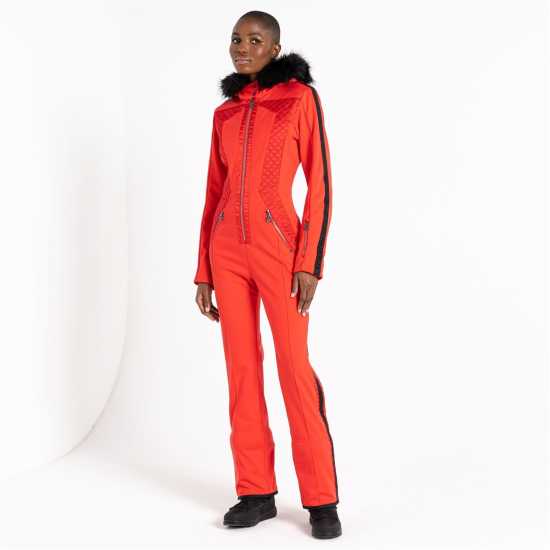 Dare2B Dare 2B Julien Macdonald Supremacy Waterproof Snow Suit Volcanic Red Дамски грейки