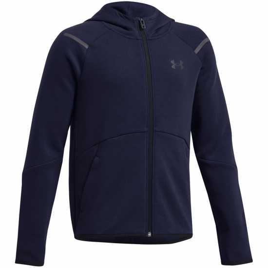 Детски суитчъри и блузи с качулки Under Armour Armour Ua B Unstoppable Flc Fz Hoody Boys Under Armour Armour Ua B Unstoppable Flc Fz Hoody Boys Детски суитчъри и блузи с качулки