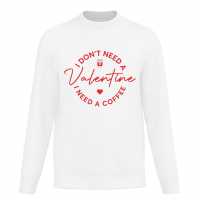 I Don't Need A Valentine Sweater  Мъжко облекло за едри хора