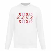 Valentines Xoxo Sweater  Мъжко облекло за едри хора