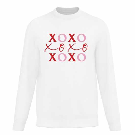 Valentines Xoxo Sweater  - Мъжко облекло за едри хора
