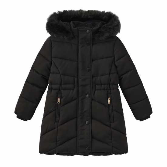 Firetrap Пухено Яке Bubble Jacket For Girls  