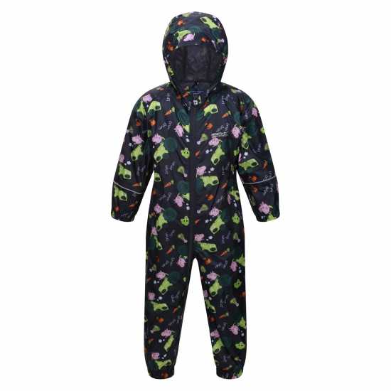 Regatta Pig Waterproof Pobble Suit Морска синьо Детски якета и палта