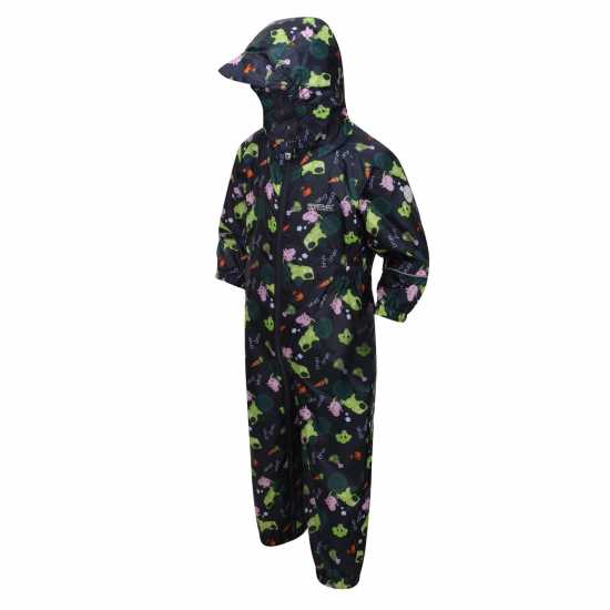 Regatta Pig Waterproof Pobble Suit Морска синьо Детски якета и палта