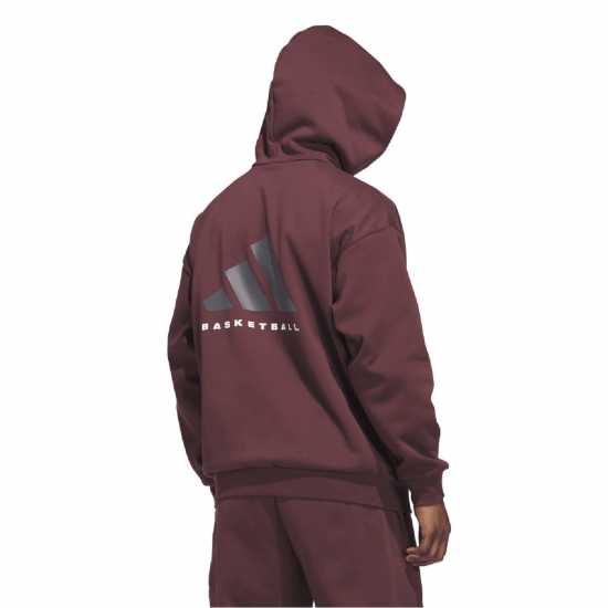 Adidas Basketball Fleece Hoodie (Gender Neutral)  