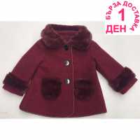 Firetrap Вълнено Палто Wool Coat Infant Girls