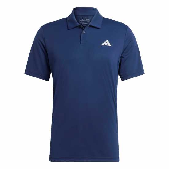 Adidas Мъжка Тениска С Яка Tennis Polo Shirt Mens Collegiate Navy Бадминтон