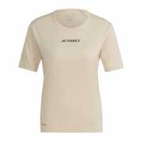 Adidas Terrex Multi T-Shirt Womens Sand Strata Дамски ризи и тениски