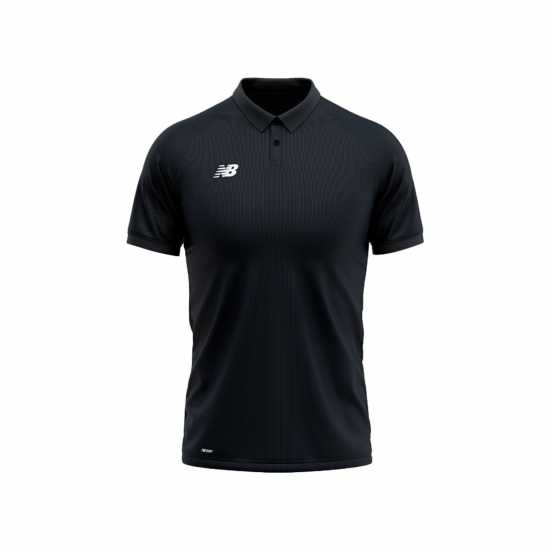 New Balance Блуза С Яка Polo Shirt Jn99 Black Детски тениски тип поло
