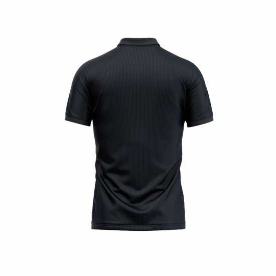 Блуза С Яка New Balance Polo Shirt Childrens Черно Детски тениски тип поло