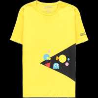 Pac Man Yellow Bite T-Shirt 2Xl  Дамски тениски и фланелки