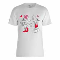 Disney Minnie And Mickey Mouse Love T-Shirt  Детски тениски и фланелки