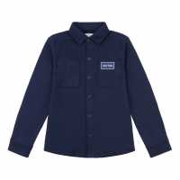 Jack Wills Loopback Shirt Jn99 Navy Blazer Детски ризи