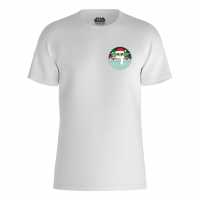 Star Wars Grogu Christmas Gifts Mando T-Shirt White Дамски стоки с герои