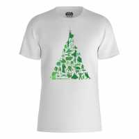 Star Wars Christmas Tree Characters T-Shirt