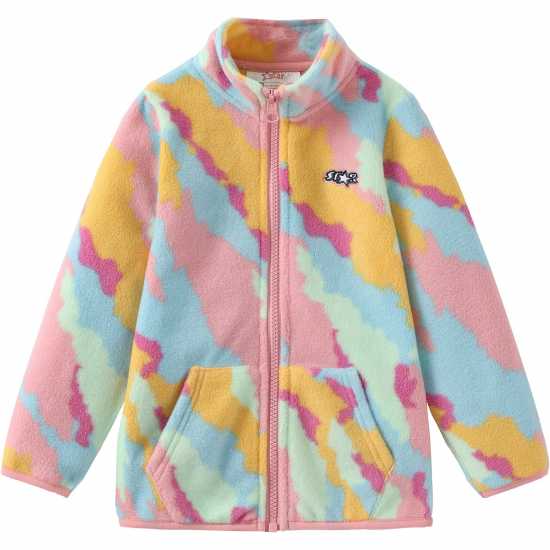 Star Fz Fleece Top Infant Мулти АОП Детски полар