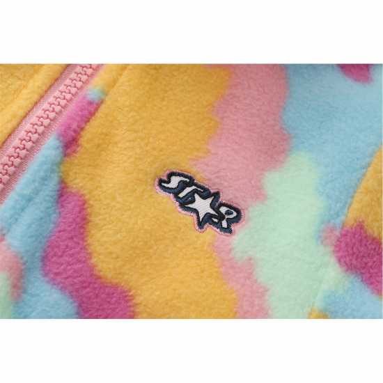 Star Fz Fleece Top Infant Мулти АОП Детски полар