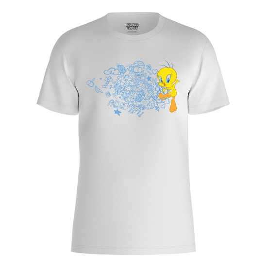 Warner Brothers Wb Tweetie Pie Graffiti T-Shirt