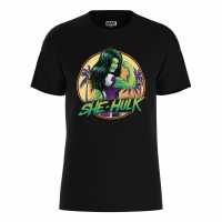 Marvel She Hulk La T-Shirt Black Дамски стоки с герои