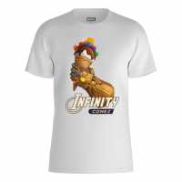 Marvel Thor New Asgard Infinity Conez T-Shirt White Дамски стоки с герои