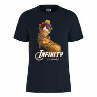 Marvel Thor New Asgard Infinity Conez T-Shirt Navy Дамски стоки с герои