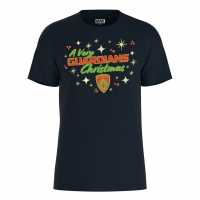 Marvel Guardians Christmas T-Shirt Navy Дамски стоки с герои