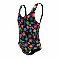 Детски бански и бикини Nike Garden Party Swimsuit Junior Nike Garden Party Swimsuit Junior Детски бански и бикини