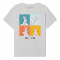 Junior Easter Rabbits Collage T-Shirt