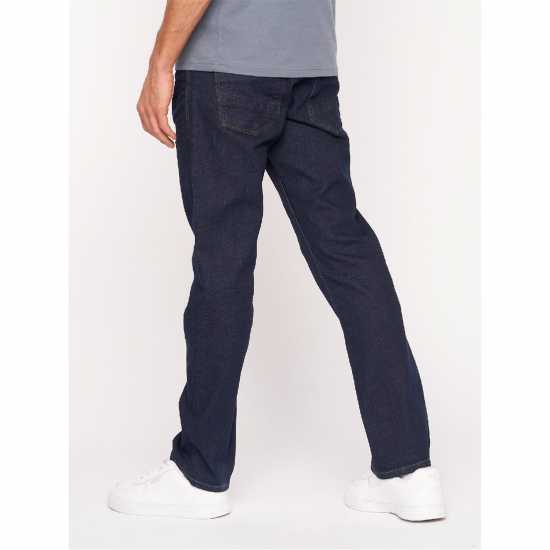Crosshatch Cadman Raw Straight-Fit Jeans  