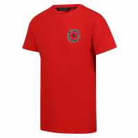 Regatta Cline Vii Short Sleeve Tshirt Rococco Red Мъжко облекло за едри хора