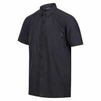 Regatta Mindano Vii Short Sleeve Shirt SlGrySpTriPr Мъжко облекло за едри хора