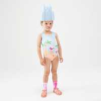 Regatta Peppa Pig Splash Suit Ii Cool Blue Детски бански и бикини
