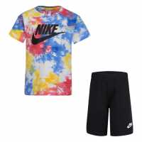 Nike Tie Dye Set In99 Black Бебешки дрехи