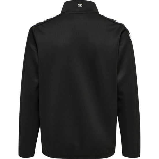 Детски полар Hummel Half Zip Poly Top Junior Black Hummel Half Zip Poly Top Junior Black Детски полар