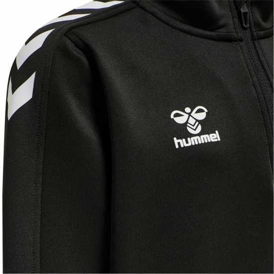 Детски полар Hummel Half Zip Poly Top Junior Black Hummel Half Zip Poly Top Junior Black Детски полар